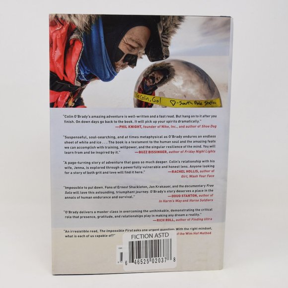 The Impossible First Colin OBrady Crossing Antarctica Alone Hardcover 1st Editon - Picture 2 of 15
